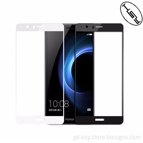 Ultra Smooth 0.26mm Thickness Anti Impact Anti-shock Mobile Phone Tempered Glass Screen Protector For huawei honor 8